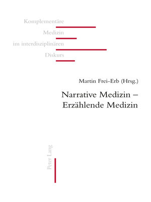 cover image of Narrative Medizin  Erzählende Medizin